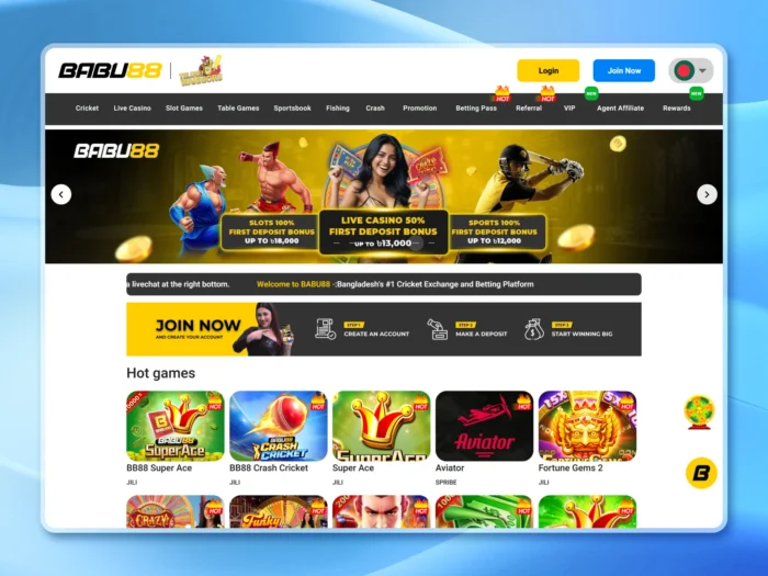 Babu88 casino app in Bangladesh